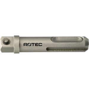 Rotec 820 adapter SDS Plus > vierkant 1/4 inch met stift L=60 mm - A50910886 - afbeelding 1