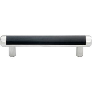 Wallebroek Mi Satori 00.8060.90 meubelgreep 128 mm Dual messing glans nikkel - Y32106008 - afbeelding 1