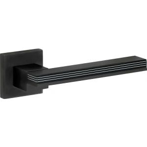 Wallebroek M&T 90.0009.46R deurkruk gatdeel rechts Mimolimit messing mat zwart PVD-aluminium - A25006400 - afbeelding 1