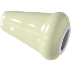 Wallebroek Merigous 80.8322.90 lichtknopje porselein ivoor - Y32106761 - afbeelding 1