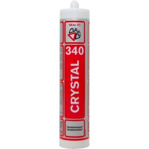 Seal-it 340 Crystal MSP-hybride kit transparant 290 ml koker - Y40780088 - afbeelding 1