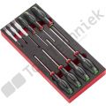 Facom module foam 10 schroevendraaiers torx en resistorx