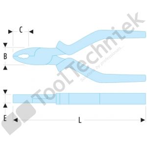 Facom sls combination plier 160mm