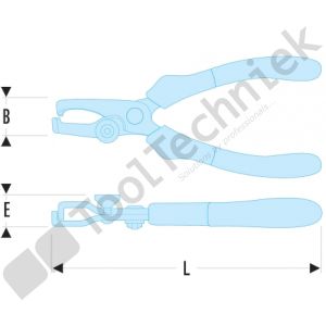 Facom 194 striptangen en draadknipper