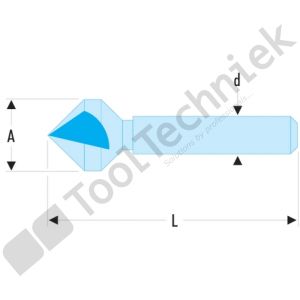 Facom conische frees 90 25,0mm