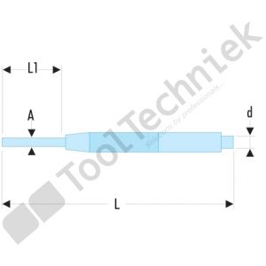 Facom precisie doorslag geleiding 1,4mm