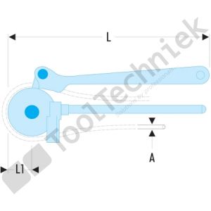 Facom buigtang diam. 10 mm