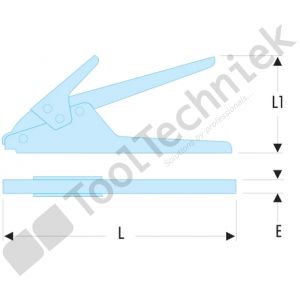 Facom sls cable ties plier