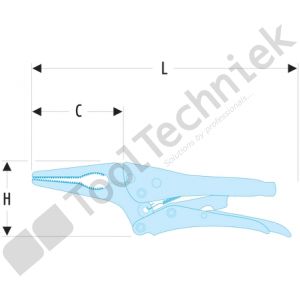 Facom automatische griptang lange bekken 7 17