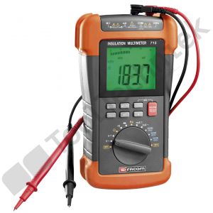 Facom multimeter, megger en isolatietester