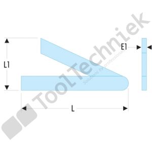 Facom verstelb winkelhaak 817.20 - 200mm