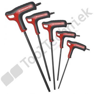 Facom set van 5 torx inbussleutels 'pistool'