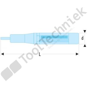 Facom schroevendraaier voor bits microtech