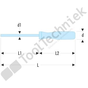 Facom ad voor pozidriv schroeven 2x100