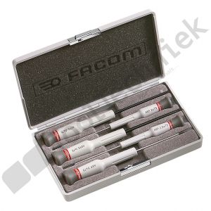 Facom doos met 5 microtech schroevendraaiers