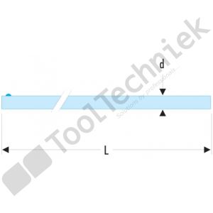 Facom wringstaven voor ratel l. 500mm