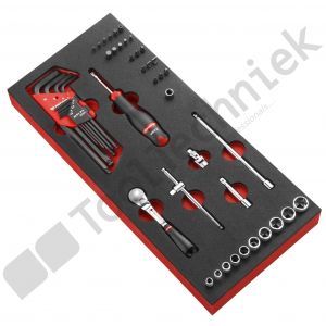 Facom module foam doppen 1/4 6-kant inbussleutels