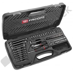 Facom set van doppen en sleutels van 4 tot 13mm