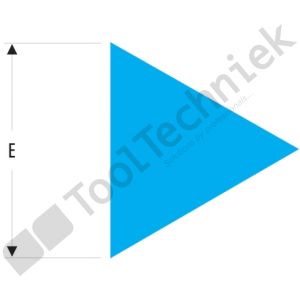 Facom sls triangle file 2nd cut 200mm handle