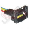 Bosch Valeo dynamo plug 3pin met 300mm lead 15-61E-Dummy