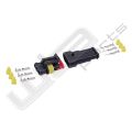 Superseal connector 3 pole set