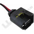 Bosch Valeo dynamo universeel testing plug 2pin + lead