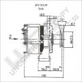 Prestolite Alternator 12V 65A