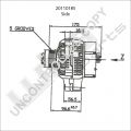 Prestolite Alternator 12V 70A