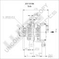 Prestolite Alternator 12V 70A Citrtoen, Peugeot