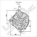 Prestolite Alternator 12V 100A Volvo 850, V70