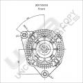 Prestolite Alternator 12V 90A