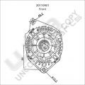 Prestolite Alternator 12V 110A 6K CW