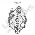 Prestolite Alternator+ V/PUMP 12V 70A