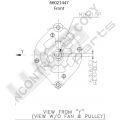 Prestolite Alternator 12V 70A Alfa Opel Astra