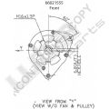 Prestolite Alternator 12V 70A Ford Escort Fiesta