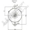 Prestolite Alternator 12V 70A Reanul 19-21 Volvo