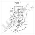 Prestolite Starter  12V 2.1KW Case