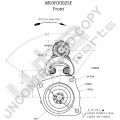 Prestolite Starter  M93R 24V 6KW