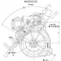 Prestolite Starter M93 24V 6KW