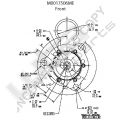 Prestolite Starter 24V 9.0KW for MTUrepl