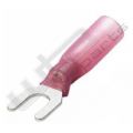 Kabelschoen heat schrink rood vork 4,3mm