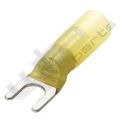 Kabelschoen heat schrink geel vork 5,3mm