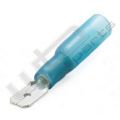 Kabelschoen heat schrink blauw plat male 6,3m