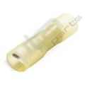 Kabelschoen heat schrink geel plat female 6,3