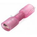Kabelschoen heat schrink rood plat female 4,8