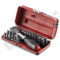 Facom 1/4 bits & r.pe360 ratchet set 22 pc