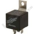 Mini relais dubbel contact 12V 2x25A