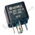 Wehrle mini relais 12V 30A met diode