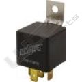 Mini relais dubbel contact 24V 2x15A