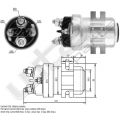 Relais ZM continu 24V 200A IP54